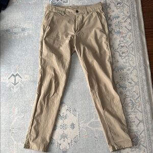 Men's Lululemon ABC trouser Tan Pants